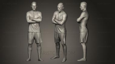 Statues of famous people (STKC_0015) 3D model for CNC machine